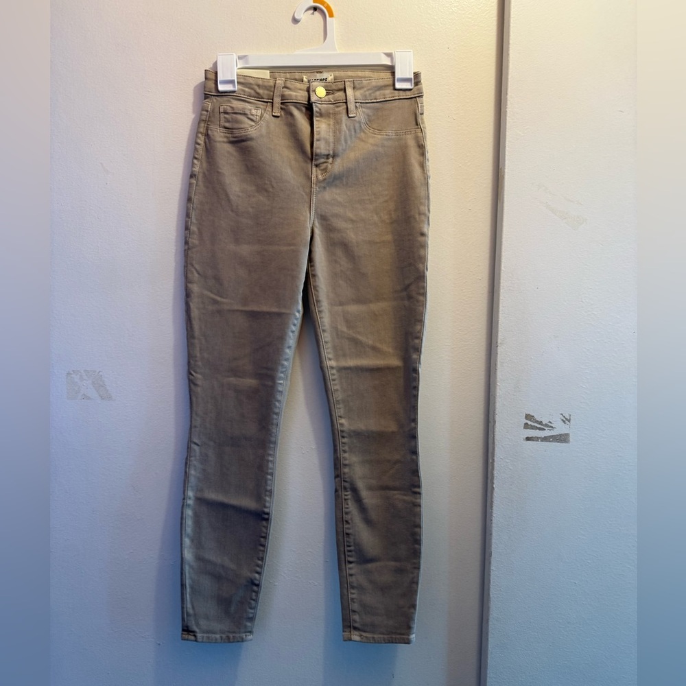 L'AGENCE Beige Skinny Jeans